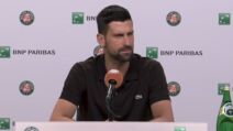Novak Đoković na konferenciji za novinare