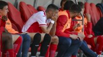 Slobodan Medojević plače na klupi Vojvodine