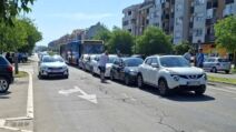Lančani sudar u Novom Sadu