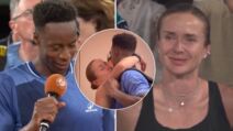 Gael Monfis i Elina Svitolina
