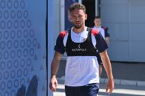 Strahinja eraković izlazi na trening Srbije