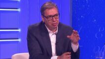 Aleksandar Vučić daje intervju Milomiru Mariću