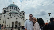 Nikola Rokvić i Bojana Barović se poklonili Pojasu Presvete Bogorodice