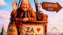 Sela baba u balon pesma