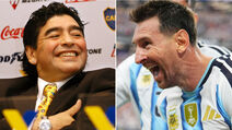 Leo Mesi i Dijego Maradona