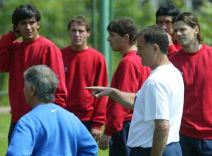 Prvi trening Bajevića u Zvezdi