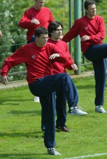 Prvi trening Bajevića u Zvezdi