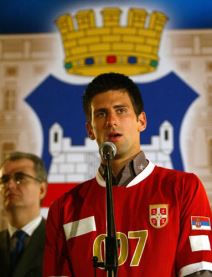 Nole "007" u Beogradu