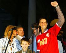 Nole "007" u Beogradu