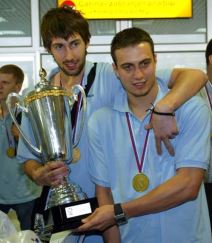 Šampioni Evrope stigli u Beograd