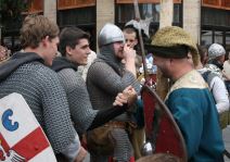 Viteško odmeravanje snaga na Trgu Republike