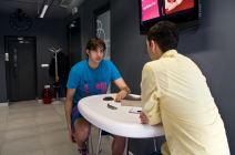 Nemanja Bjelica u poseti Mondu