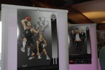 Crno-beli košarkaši kao strip junaci