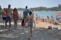 Prži asfalt u Beogradu