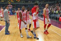 Poraz košarkaša Crvene Zvezde protiv Cibone svima je teško pao