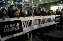 Srbija odala poštu ubijenim francuskim karikaturistima.