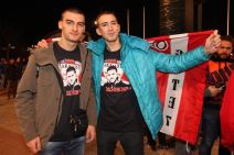 Navijači Crvene Zvezde uoči meča protiv Galatasaraja u okviru Evrolige