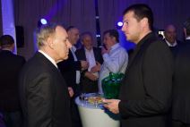 Zoran Popović, Tomislav Karadžić na svečanosti arena sporta.