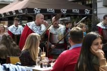 "Vitez fest" otvoren na Beogradskoj tvrđavi Kalemegdan.