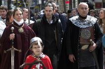 "Vitez fest" otvoren na Beogradskoj tvrđavi Kalemegdan.