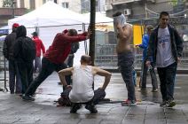 Beogradski maraton, ni kiša nije sprečila ljude da izađu na ulice Beograda i dobro se zabave.