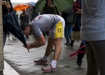 Beogradski maraton, ni kiša nije sprečila ljude da izađu na ulice Beograda i dobro se zabave.