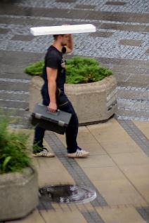 Letnje kiše u Beogradu.