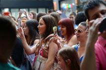 Grupa S.A.R.S. održala mini koncert na otvorenom u Beogradu.