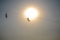 Zip-line na Adi Ciganliji, adrenalinska zabava koju morate da probate.