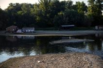 Formiralo se novo prirodno jezero kod Ade Ciganlije usled pada nivoa reke Save.