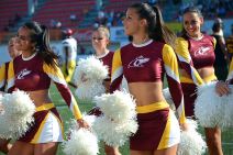 Čirlidersice Vukova mame uzdahe kada izađu na teren.