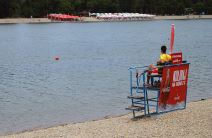 Ada Ciganlija prazna na 30 stepeni.