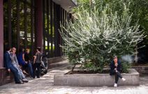 Pušenje na javnim mestima.