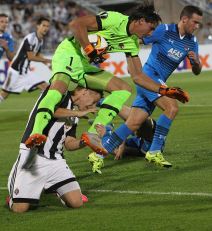 Partizan takmičenje u Ligi Evrope počeo pobedom nad Alkmarom.