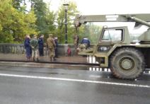 Bomba iz Drugog svetskog rata izvučena ispod mosta u Banjaluci