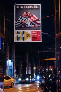 Partizan i Zvezda, izložba