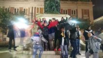 Slavlje navijača na Trgu (VIDEO, FOTO)