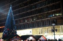 Novogodišnja jelka na Trgu Republike u Beogradu