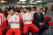 FK Crvena zvezda - kalendar za 2016. godinu promovisan na stdionu Rajko Mitić