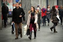 Gužva u Beogradu zbog Nove godine.