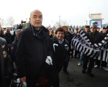 Navijači ispratili Vujoševića u Francusku (FOTO)