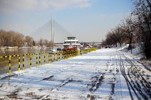 Ledeno jutro u Beogradu