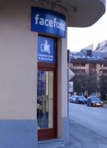 Facebook radnja brze hrane u Banjaluci.