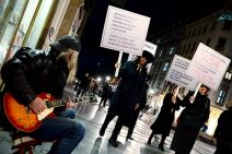 Beograd - Žene u kostimima iz Prvog svetskog rata otvorile izložbu Žena, rat i plakat