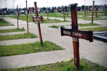 Beograd - Grobovi bez imena i prezimena na groblju Zbeg