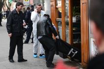 Beograd - Samoubistvo bombom u pekari na uglu Takovske i ulice Ilije Garašanina