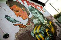 Dragan Nikolić - Flojd, grafit u Beogradu