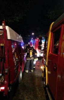 Dorćol: Požar na Gundulićevom vencu