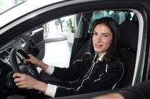 Ivana Španović novi automobil