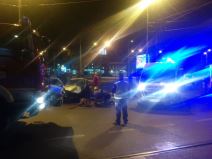 Težak sudar na Autokomandi: dvoje teško povređenih